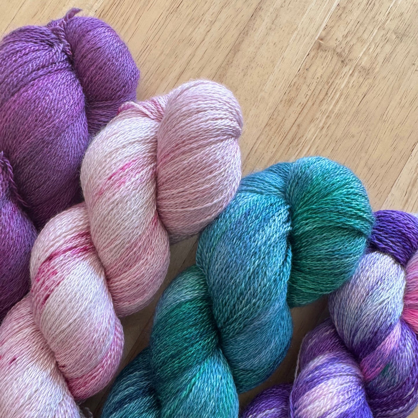 Two Springs Fiber Arts Merino Silk Lace - Consignment