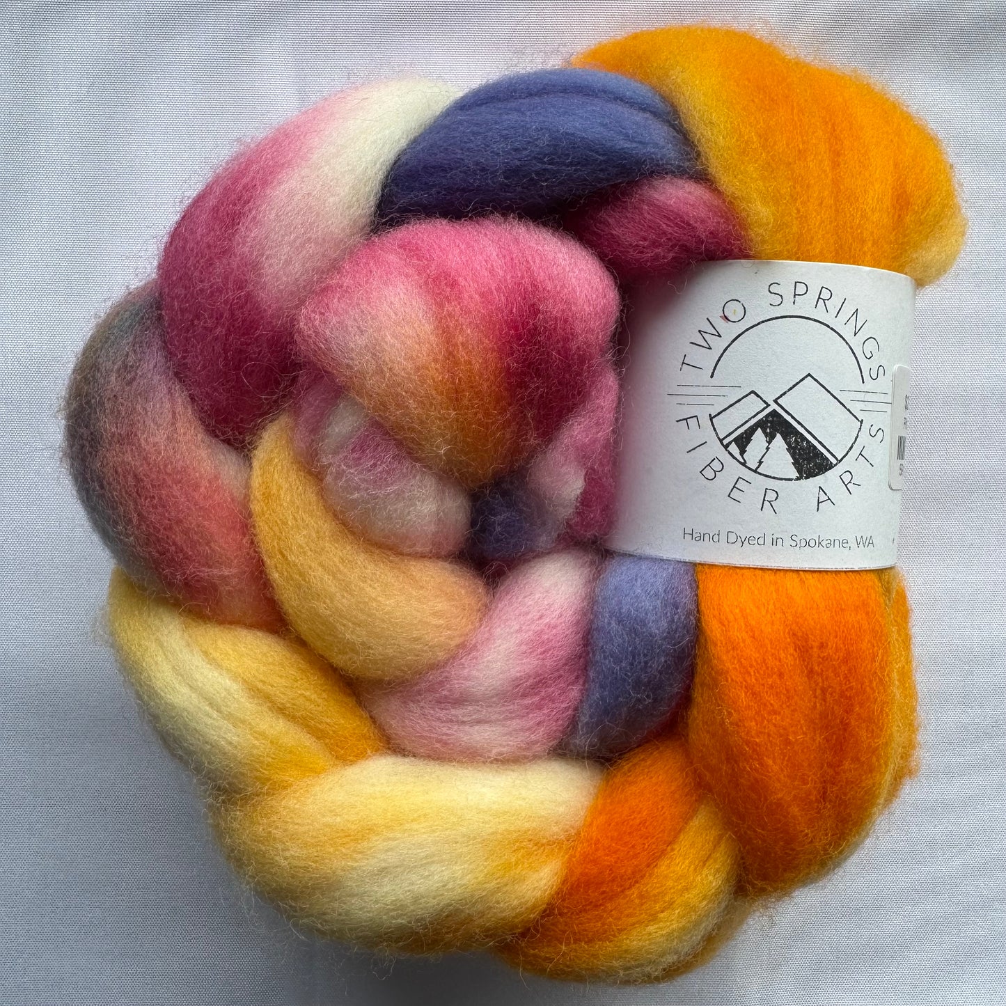 Two Springs Fiber Arts: Falkland Wool Roving