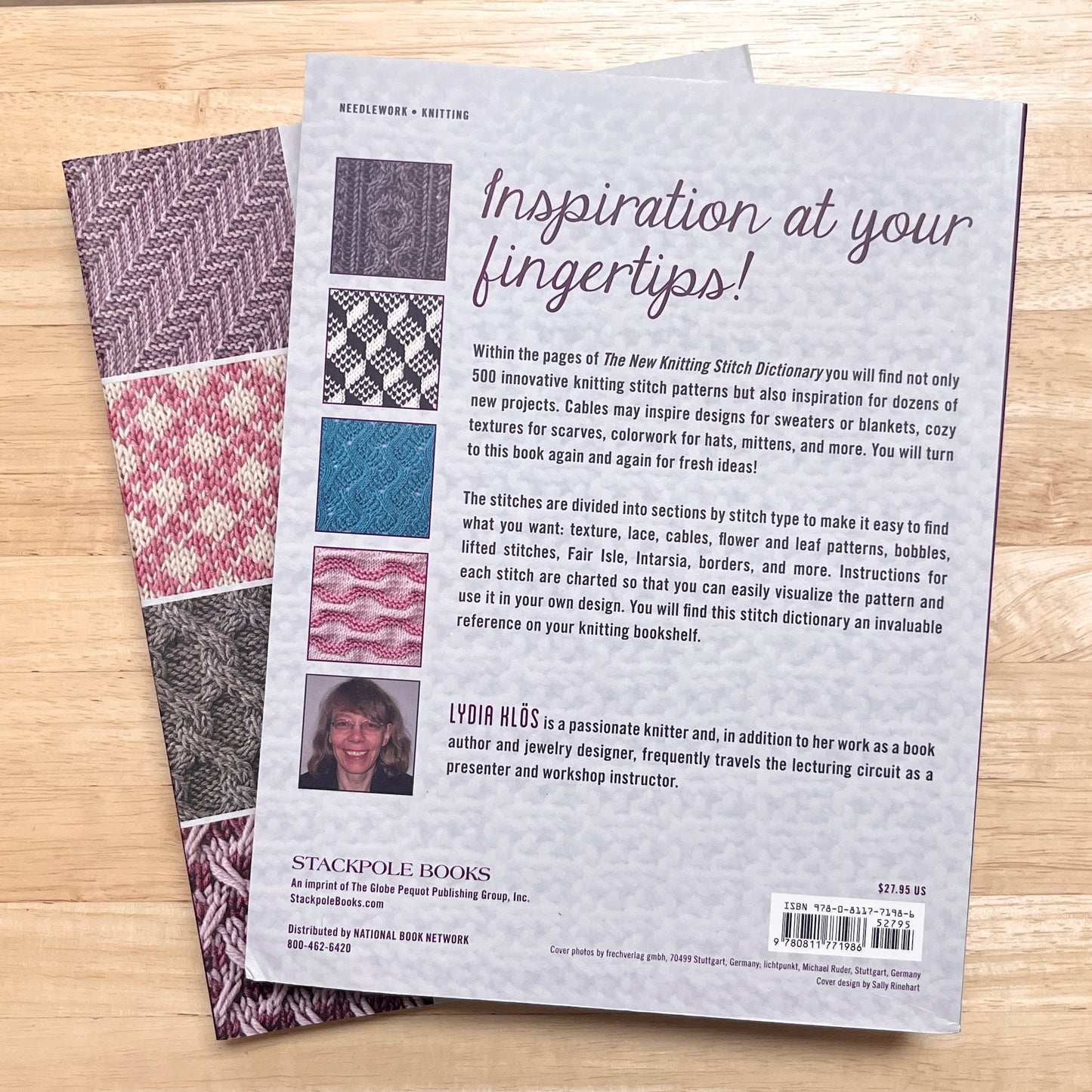 The New Knitting Stitch Dictionary by Lydia Klös