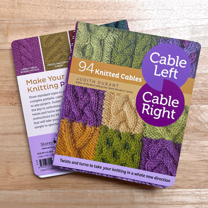 Cable Left, Cable Right: 94 Knitted Cables by Judith Durant