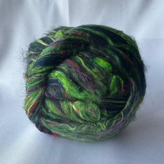 Aurora Borealis - Tweedy Merino Silk Top