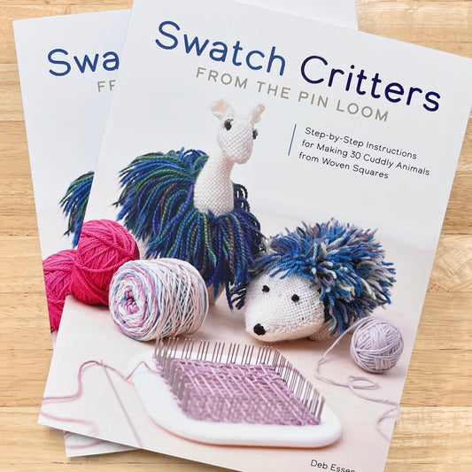 Swatch Critters from the Pin Loom by Deb Essen