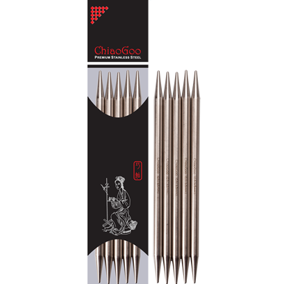 ChiaoGoo Steel Double Pointed Needles