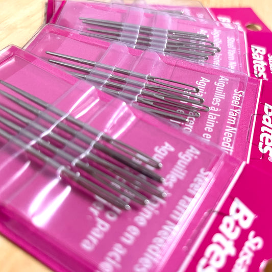 Susan Bates Steel Straight Yarn Needles (Pack of 5)