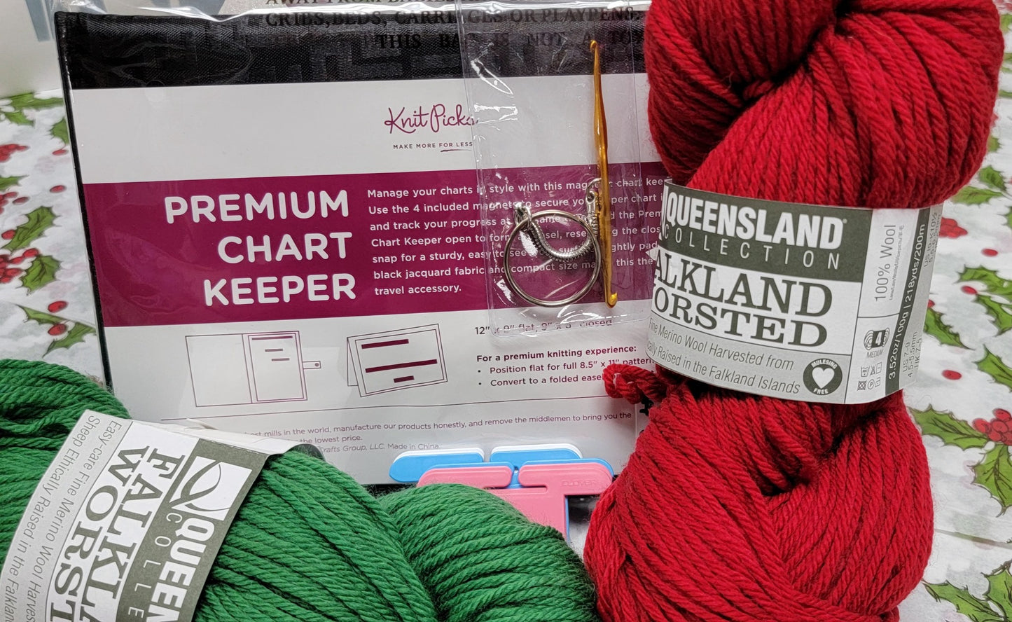 Learn to Knit Colorwork Gift Set