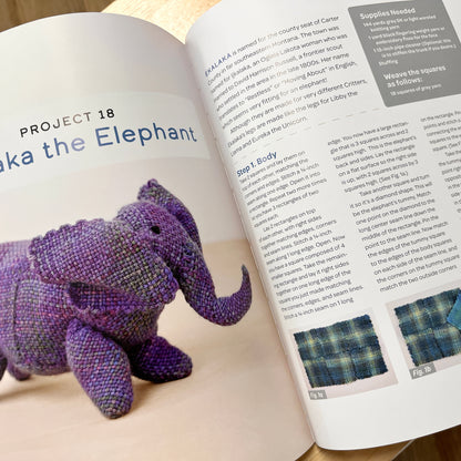 Swatch Critters from the Pin Loom by Deb Essen