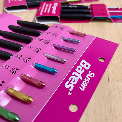 Susan Bates Silvalume Ergonomic Crochet Hook Sets