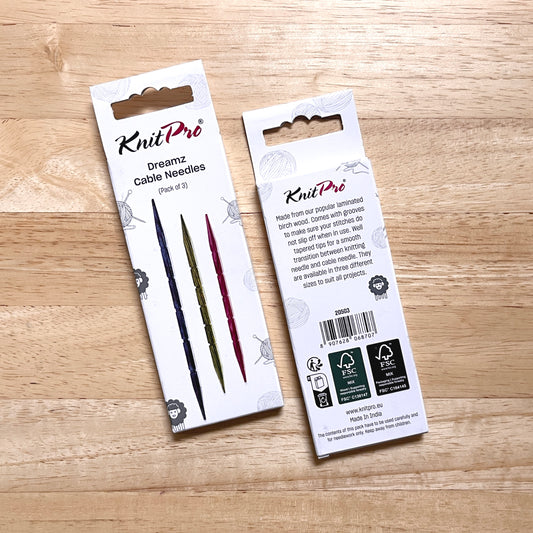 KnitPro Dreamz Cable Needles (Pack of 3)