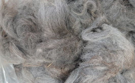 Grey-brown Alpaca Fleece Consignment AB
