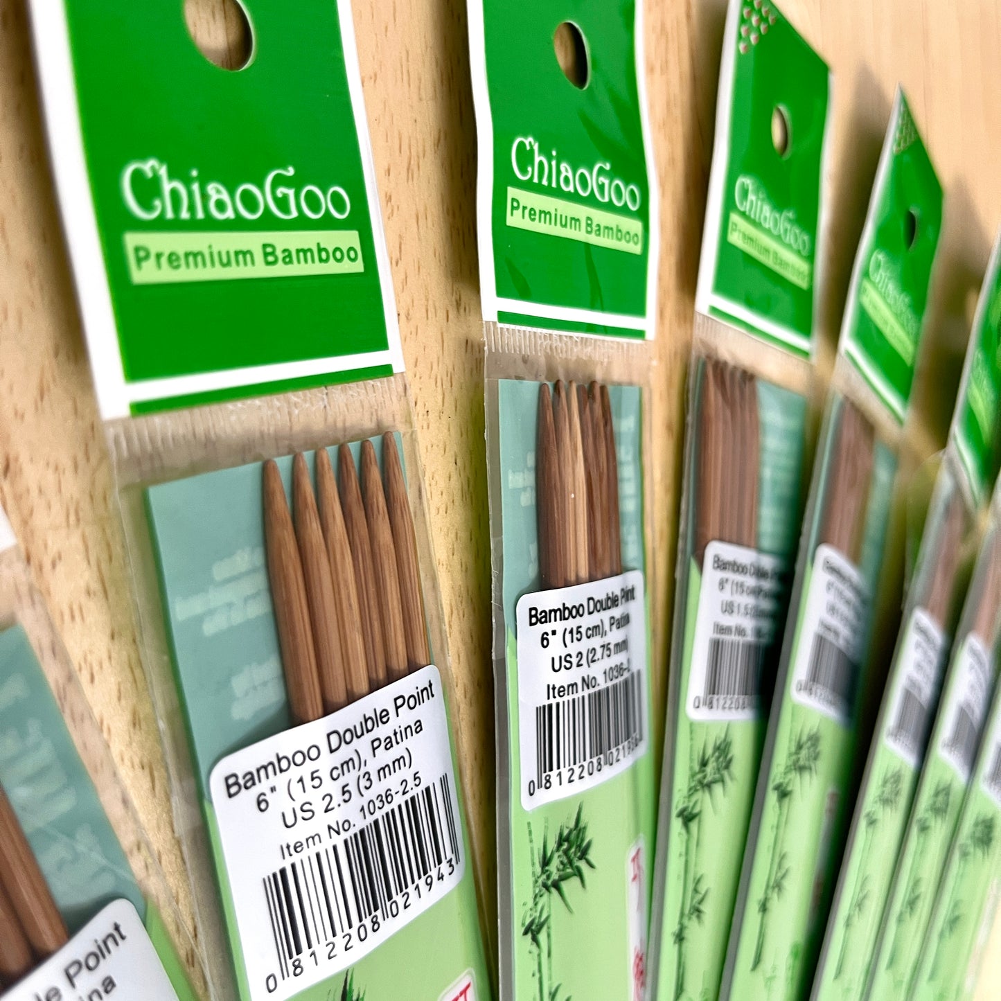 ChiaoGoo Bamboo Double Pointed Needles