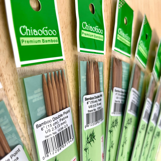 ChiaoGoo Bamboo Double Pointed Needles
