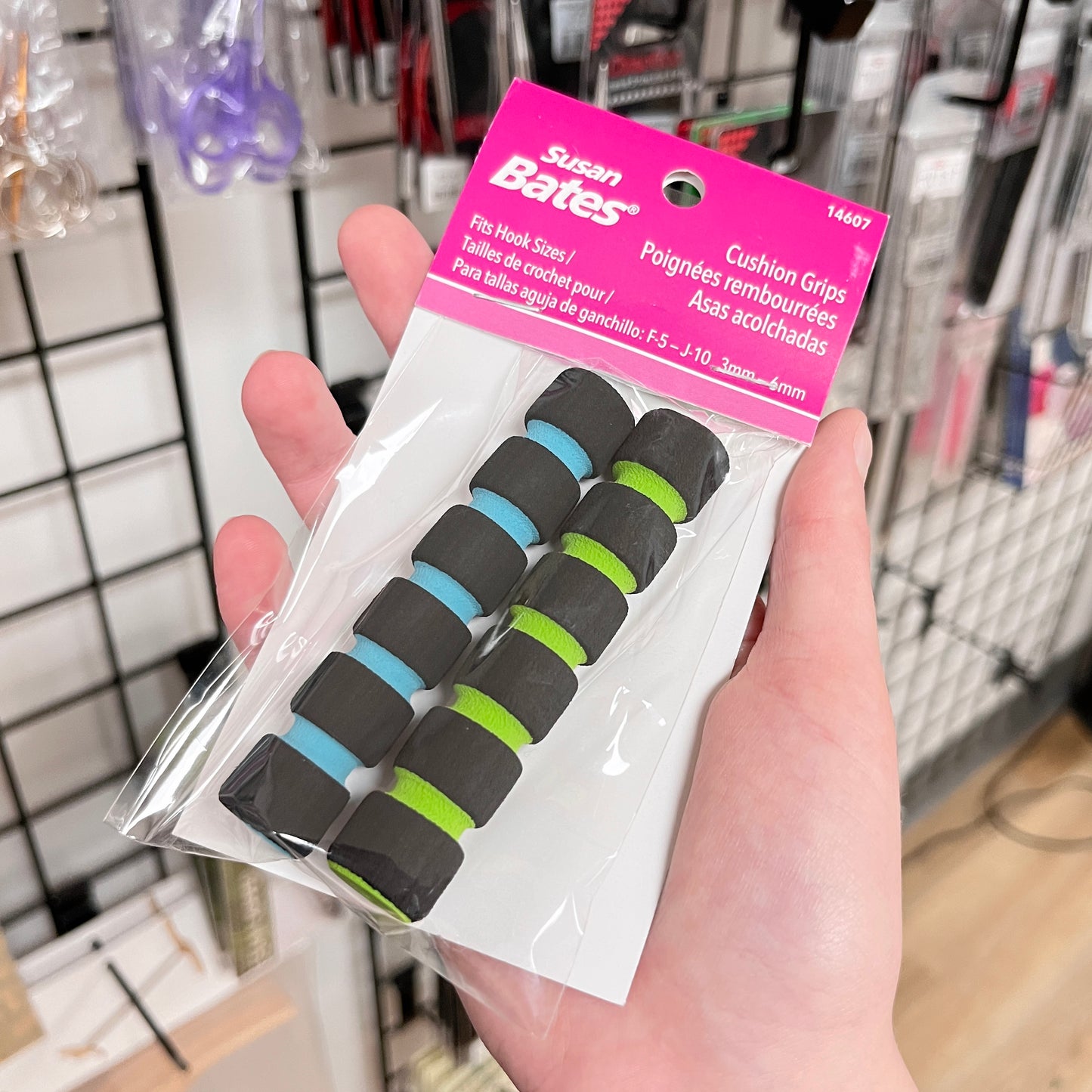 Susan Bates Crochet Cushion Grips (2 per Package)