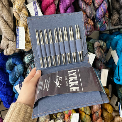 Lykke Flight 5" Interchangeable Needle Set Standard US 3–US 10.5 (3.25 mm–6.50 mm)