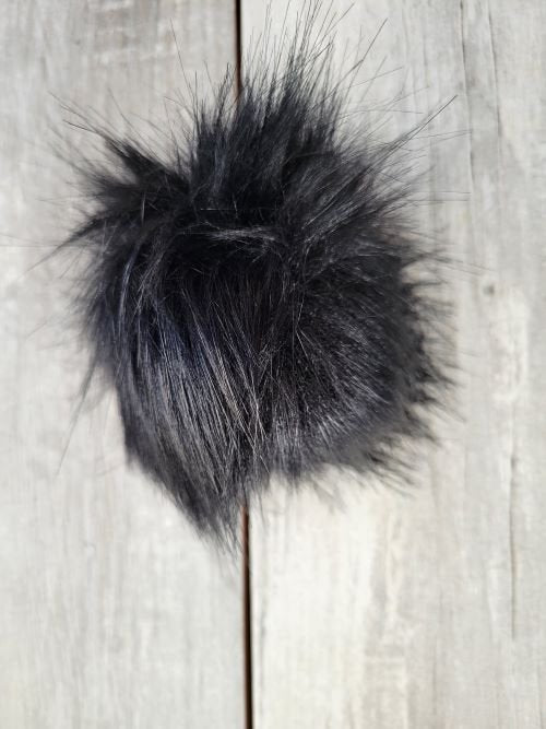 4 Inch Faux Fur Pom Poms