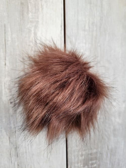 4 Inch Faux Fur Pom Poms