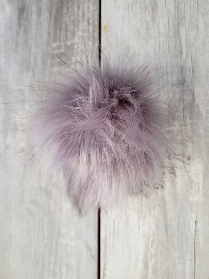 4 Inch Faux Fur Pom Poms