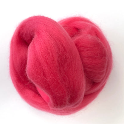 100% Merino Solid Colored Top (1 oz)