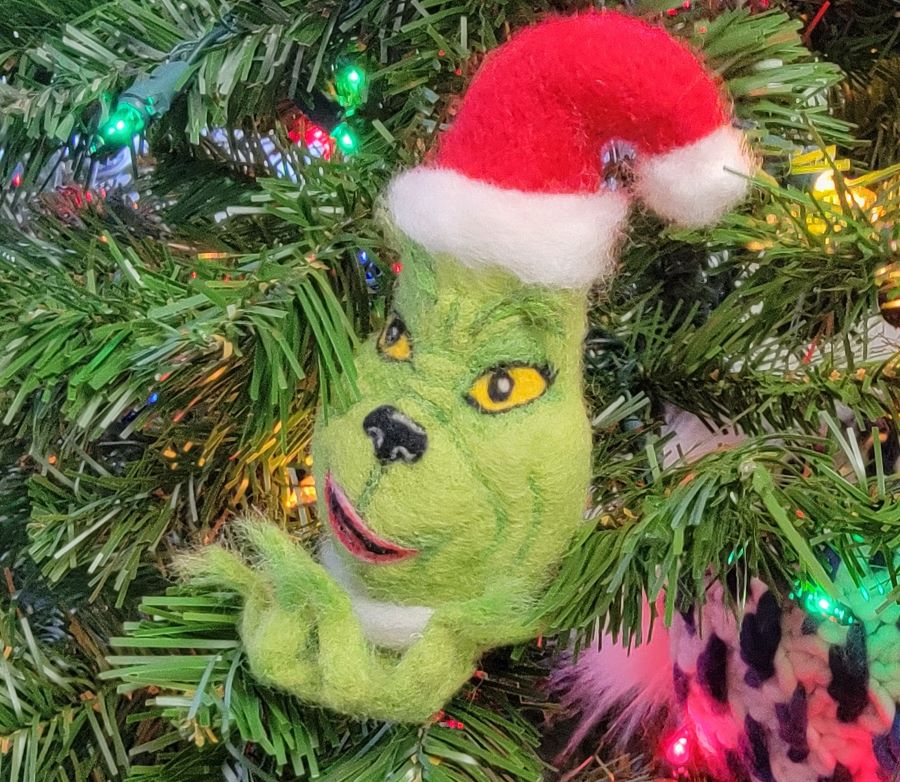 Grinch on a Stick