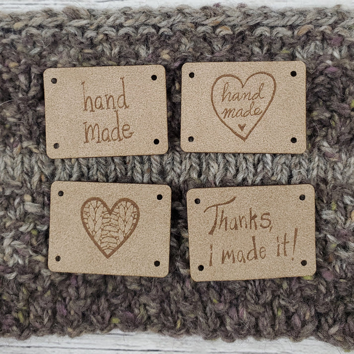Assorted Hand Made Heart Tags
