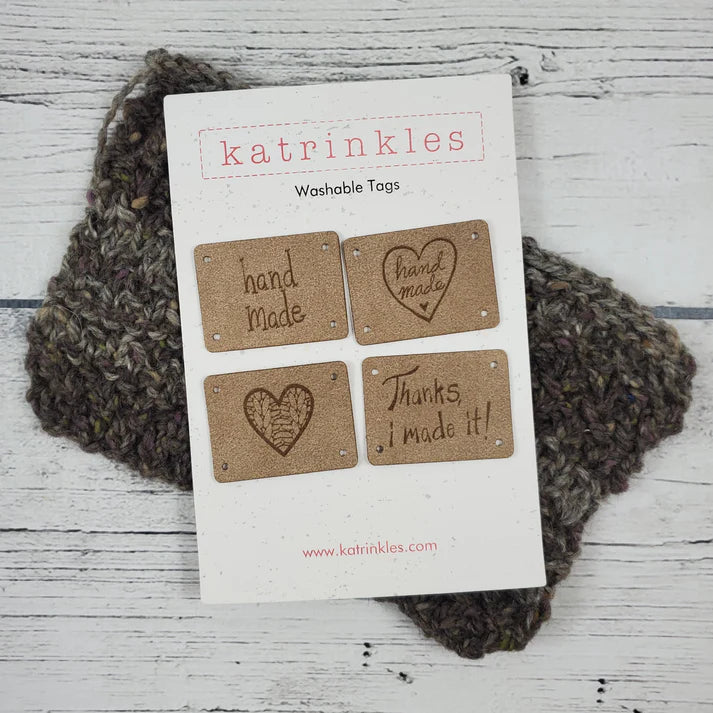 Assorted Hand Made Heart Tags
