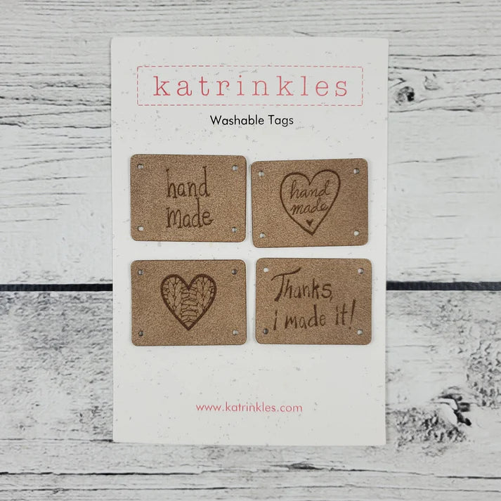 Assorted Hand Made Heart Tags