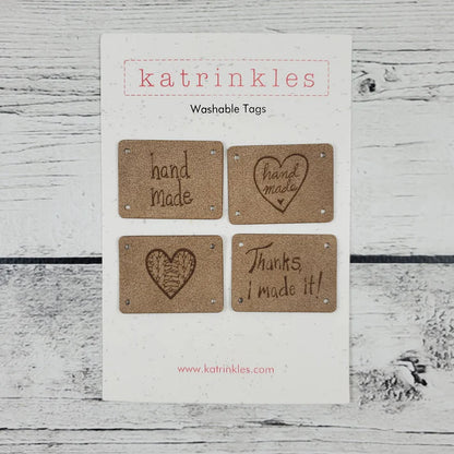 Assorted Hand Made Heart Tags