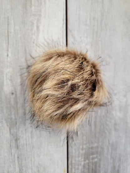 4 Inch Faux Fur Pom Poms