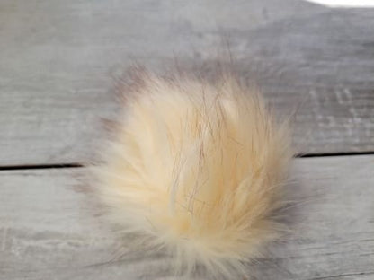 4 Inch Faux Fur Pom Poms