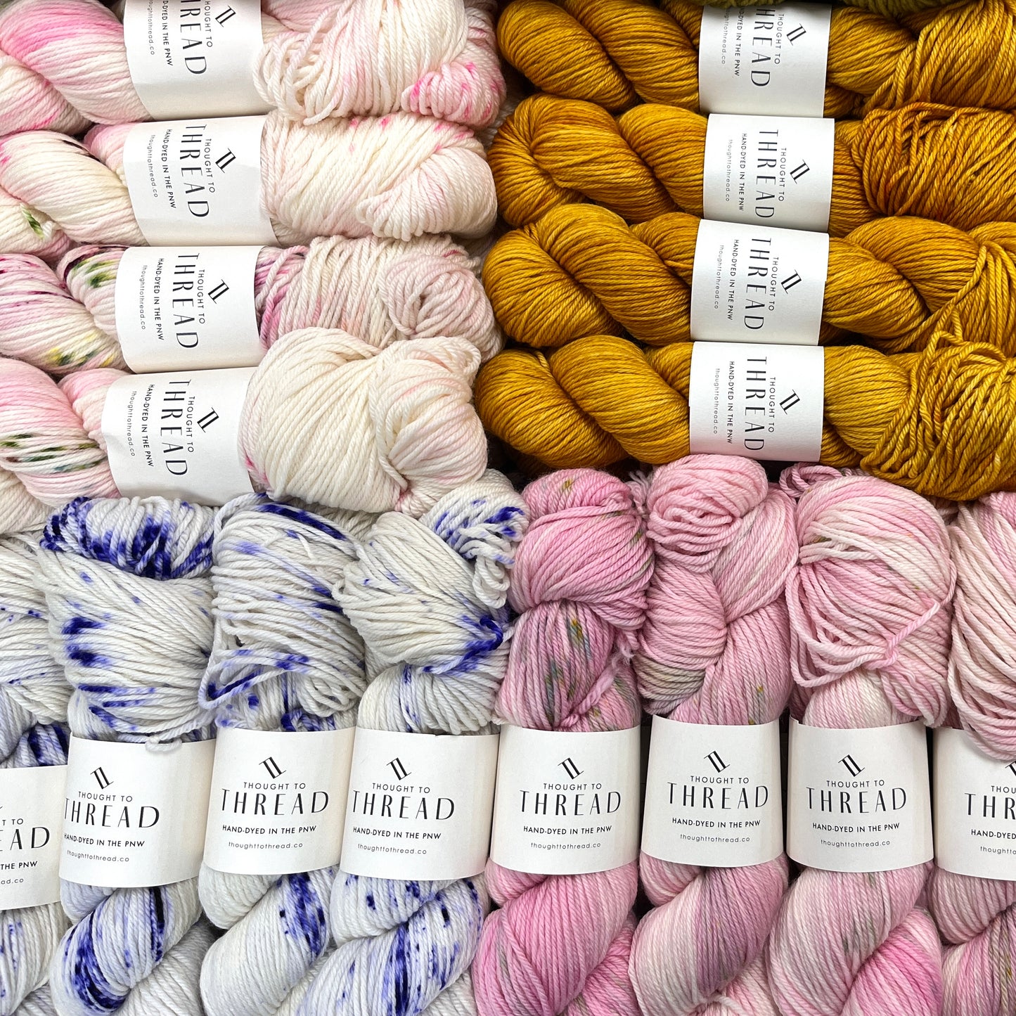 Thought to Thread Hand-Dyed Yarn
