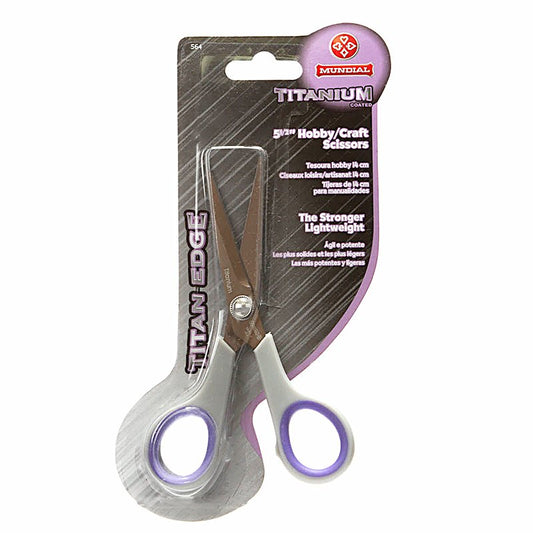 Titanium 5 1/2 " Hobby Scissors