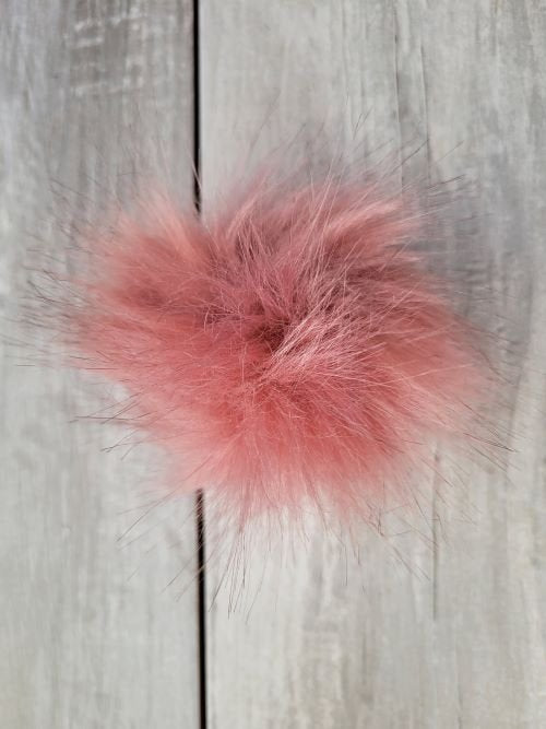 4 Inch Faux Fur Pom Poms