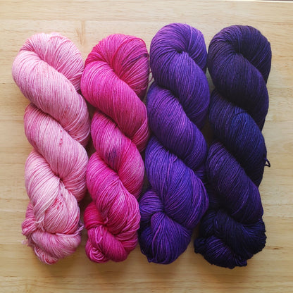 Two Springs Fiber Arts 4 Color Fade Sets - DK