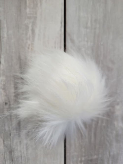 4 Inch Faux Fur Pom Poms