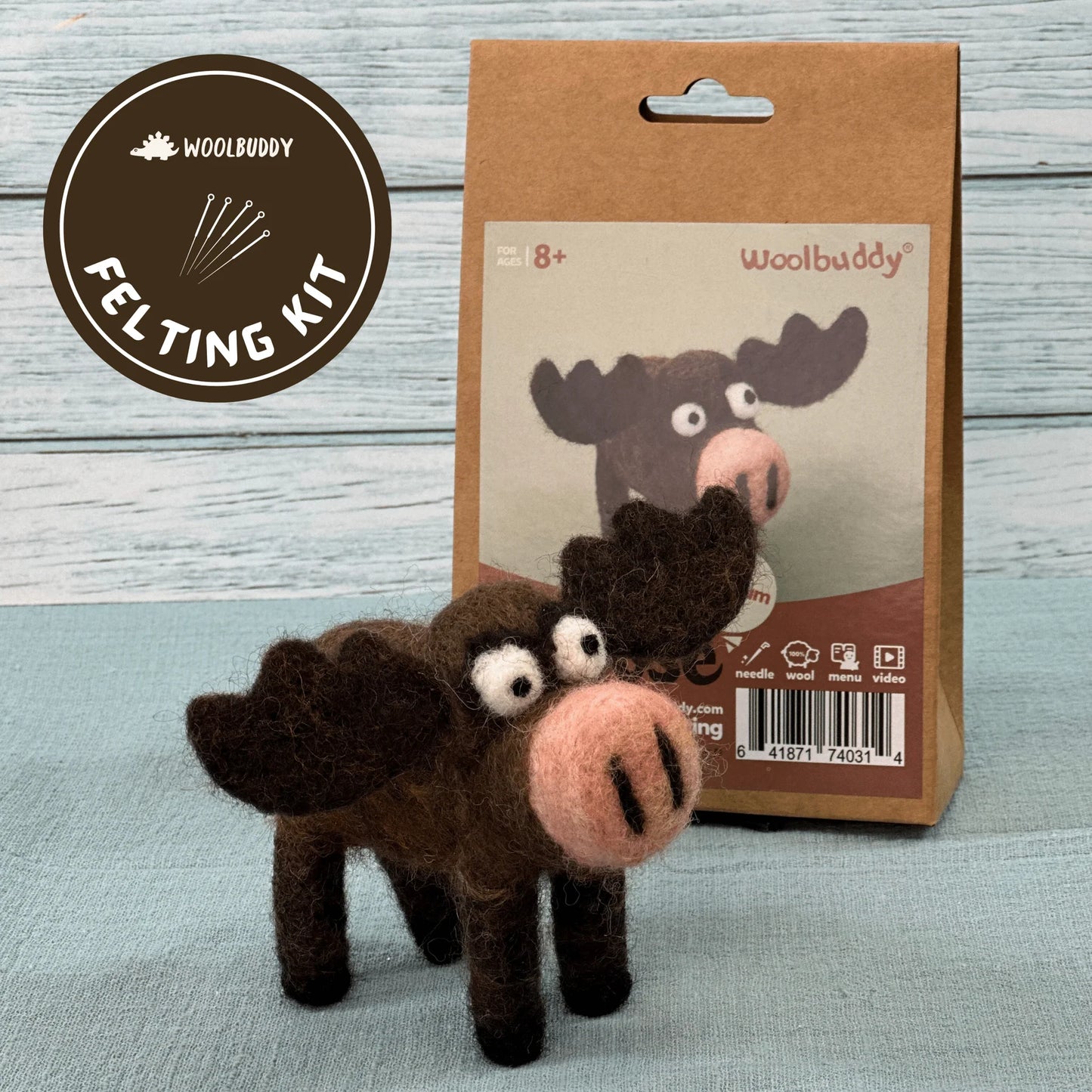 Woolbuddy Felting Kits - Medium Difficulty