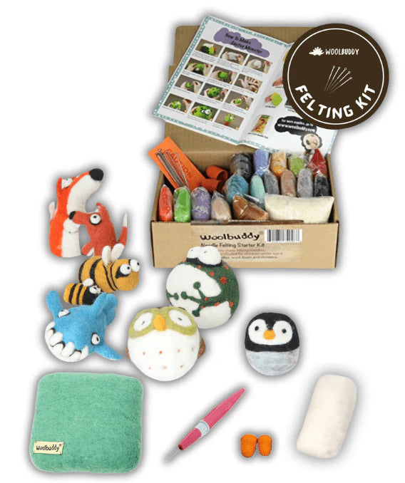 WoolBuddy Needle Felting Starter Kit