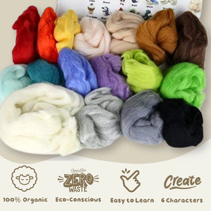 WoolBuddy Needle Felting Starter Kit