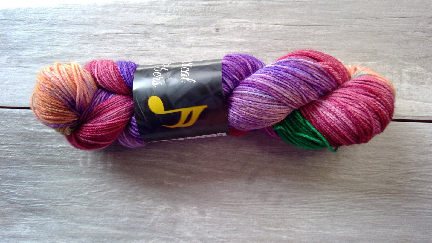 Lyrical Fibers Rocking Sock