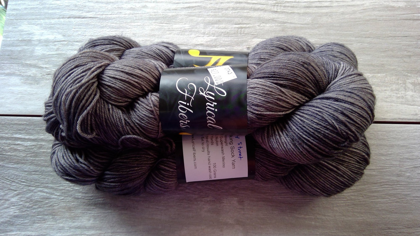 Lyrical Fibers Rocking Sock