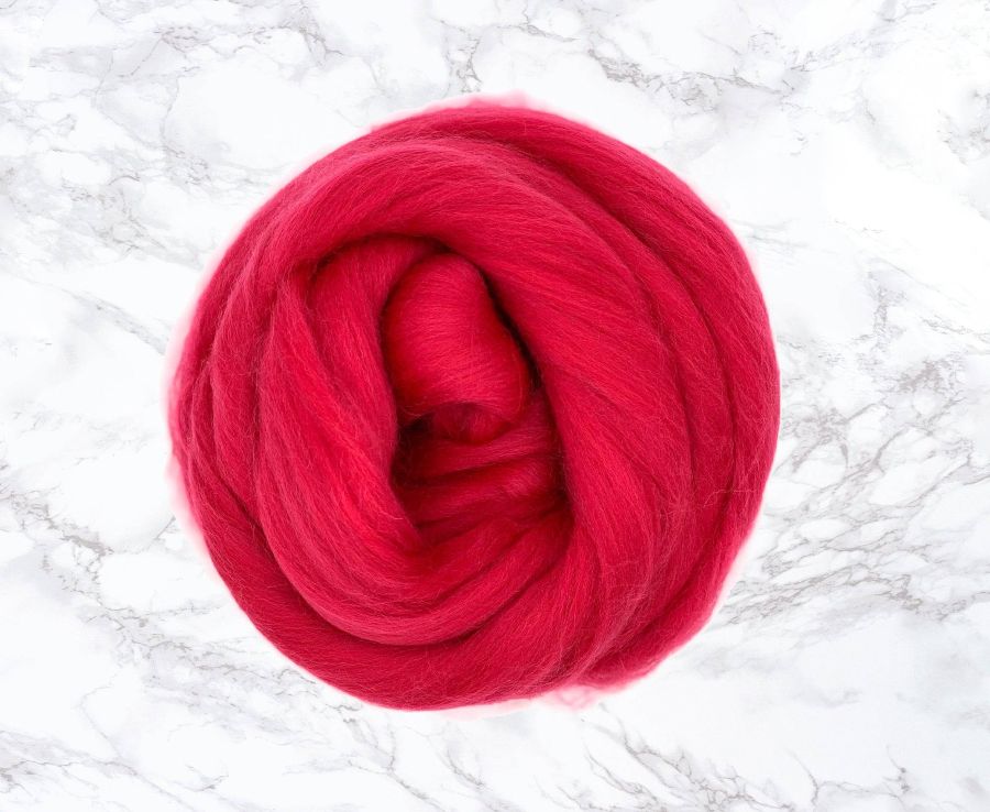 Merino Top for spinning on a wheel or a spindle